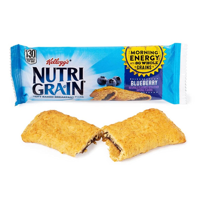 Kellogg's Nutri - Grain Blueberry Cereal Bar - 16 Pack