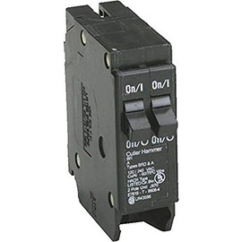 Eaton Corporation Br2020 Single Pole Tandem Circuit Breaker, 120V, 2-20-Amp
