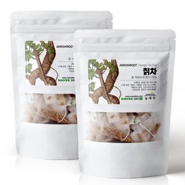 [늘해찬] 볶은 국산 칡차 갈근차 50티백 x 2개 (100티백) [Neulhaechan] Roasted Domestic Arrowroot Tea 50 Tea Bags x 2 (100 Tea Bags)