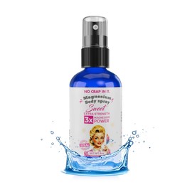 No Crap In It Magnesium Spray, Triple Action!- Your Way to Wellness | Immediate Relief with Our Unique Magnesium Glycinate, Citrate, Chloride Blend Spray (Sweet)