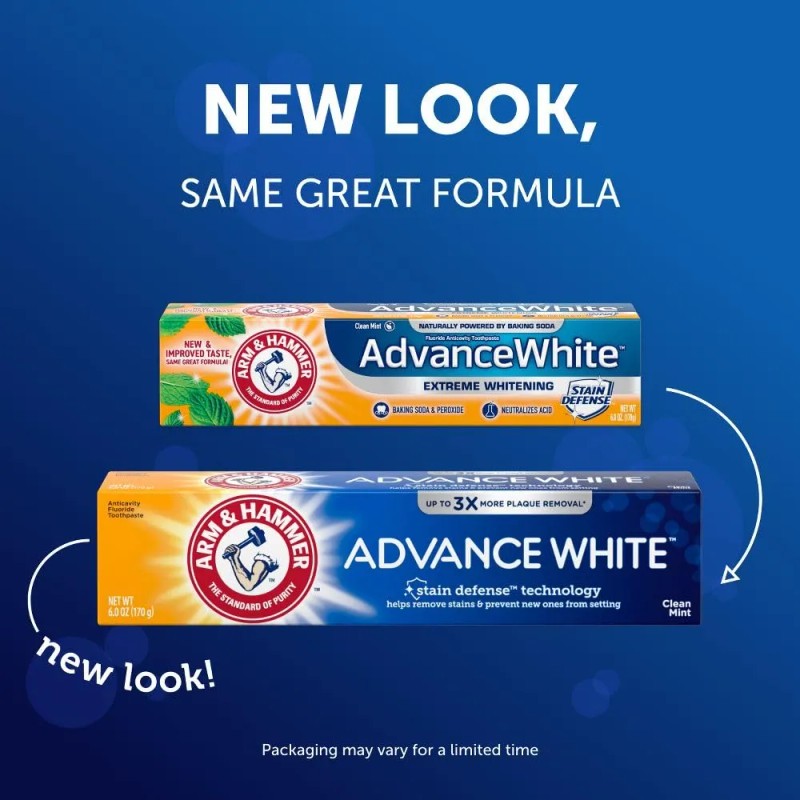 Pasta De Dientes Arm & Hammer Advance White Clean Mint