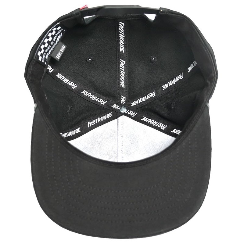 FASTHOUSE Carrera Hat (Black, One Size)