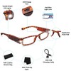 Rechargeable Magnifying Glasses Reading Glasses with Lights Anti Blue Light