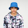 Kangol Unisex Check Quilt Bucket Beret Hat, Oats