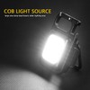 MUNEFE COB Small Flashlights, COB Keychain Flashlight, Multifunctional 500Lm 4