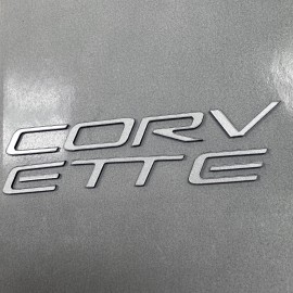 Advanced Trims ALUM C5 Corvette Dash Plastic Lettering 1997 - 2004 Base & Z06 NOT VINYL