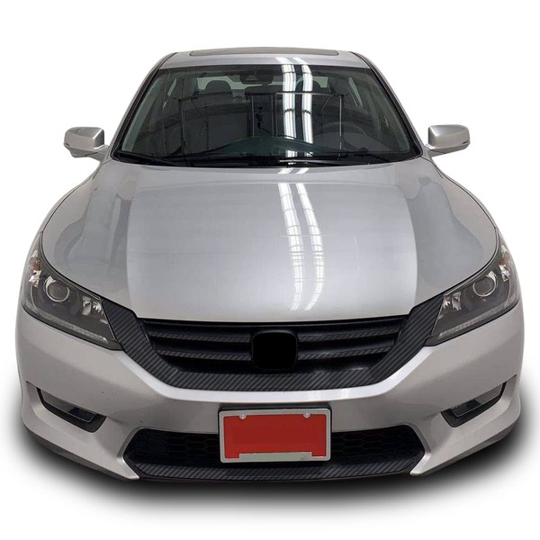 Front Grille Trim Chrome Delete Blackout Precut Vinyl Wrap Overlay