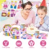 Pig Party Tableware Set, Pig Birthday Tableware Decorations for Children's