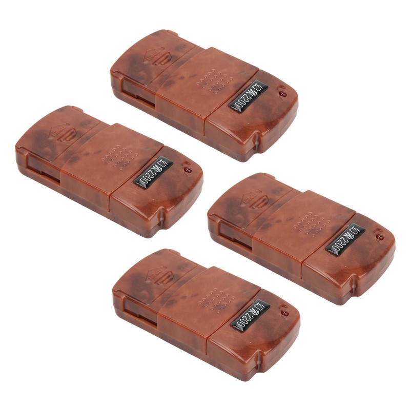 4 Sets 330MHz Smart Remote Key Fob LED 4 Channel