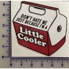 Egl Large 5” Don't Hate Me Little Cooler Outdoors Red