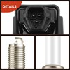 A-Premium Set of 8 Ignition Coil Pack and Iridium Spark