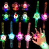 TaimeiMao Set of 12 LED Bracelets, Children's Bracelet & Ring,
