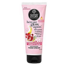 Good Stuff Here We Glow Again Replenishing Hand Cream with Pomegranate Oil & Jasmine Blossom 2.5 Fl Oz