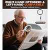 Rechargeable Magnifying Glass with Light, 10X 20X 45X Handheld Lighted