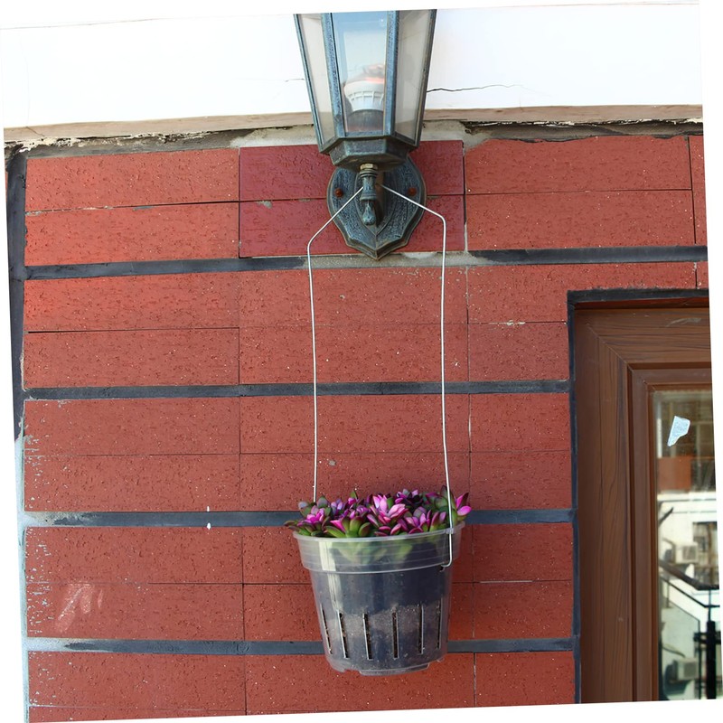Kisangel 9pcs Orchid Pots Use Breathable Design Drainage Holes for