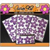 Purple Daisy Car Stickers - Pack of 30