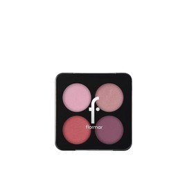 Flormar Colour Eyeshadow Palette Fine Texture & Mat/Shimmer 4 Eyeshadow Palette 001 - Rising Star
