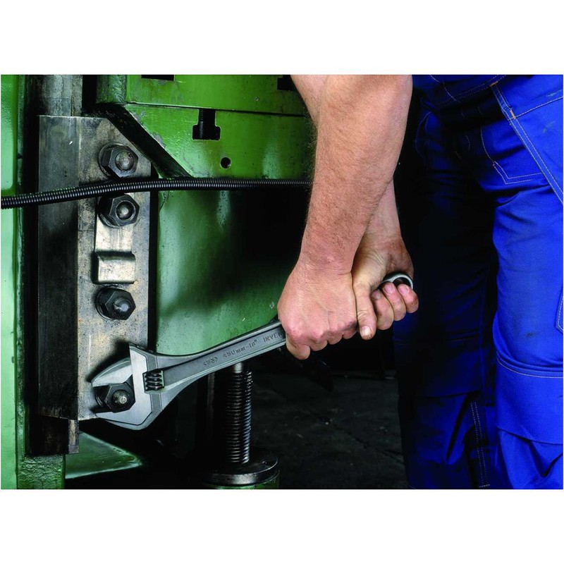 Bahco 8072 Black Adjustable Wrench, 250mm Length