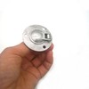 JY-MARINE 2 Inch Round Flush Ring Pull Handles Stainless Steel