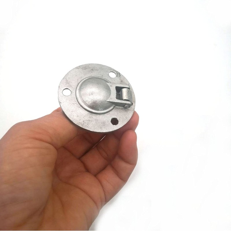 JY-MARINE 2 Inch Round Flush Ring Pull Handles Stainless Steel