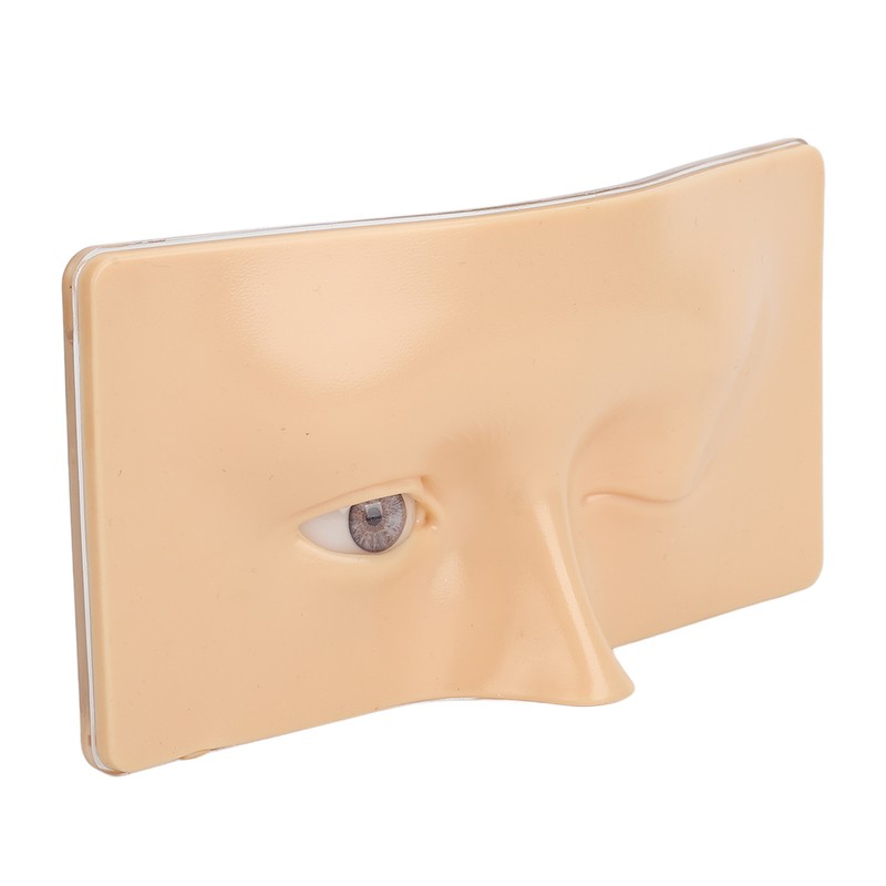 Makeup Practice Face Board 3D Silicone Reusable Makeup Mannequin Face
