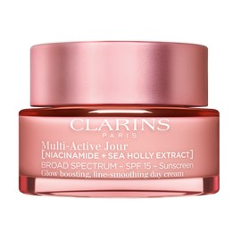 Clarins Clarins NEW Multi-Active Day Cream SPF 15 with Niacinamide | Smooth Fine Lines | Visibly Tighten Pores | Even Tone and Texture | Boost Glow | Strengthen Moisture Barrier | All Skin Types | 1.7 Ounces