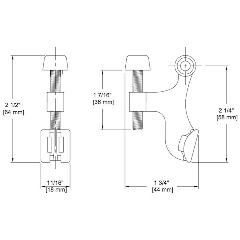 10 Pack - Designers Impressions Antique Brass Heavy Duty Hinge