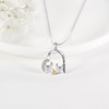 JERWLI Goose Chicken Duck Necklace Sterling Silver Pendant for Poultry