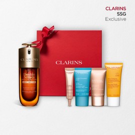 Clarins 단독세트 더블세럼 라이트 50ml 세트 (+디럭스 4종) Solo Set Double Serum Light 50ml Set (+Deluxe 4 Types)