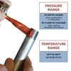Gasoila Hard-Setting Permanent Thread Sealant, Fast-Drying Red Varnish Sealant for