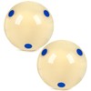 2 Pack AAA-Grade Pro-Cup Billiard Cue Ball Standard Regulation Size