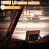 100W LED Solar Work Light, 466 LED 10000LM Magnetic Worklight