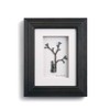 Sharon Nowlan Birds of A Feather Framed Picture, Wood, Multi-Colour,