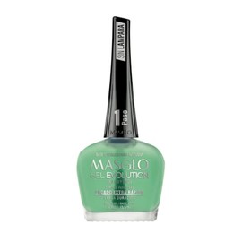 Masglo Gel Evolution Base Coat Fortalecedora Ajo y Limón 13,5mL | Base para Uñas Efecto Gel - Esmalte de Base para Manicura de Uñas de Secado Extra Rápido | Sin Lámpara | Larga Duración | Paso 1