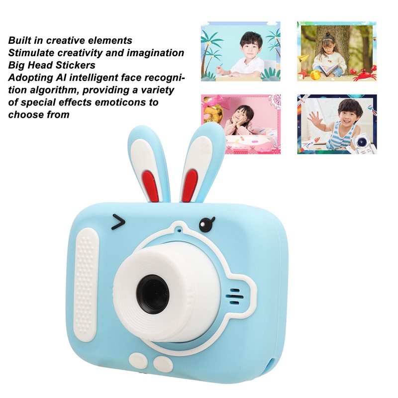 Kids Camera 400mAh 20MP 1080P HD Dual Lens 2in Eye