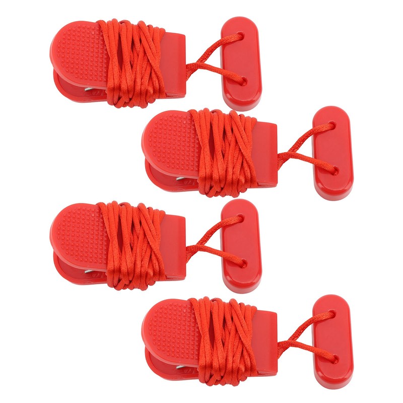 4Pcs Treadmill Universal Safety Key Easy to Use Treadmill Security