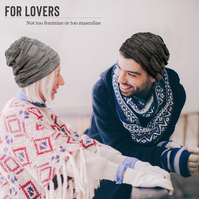 Vgogfly Slouchy Beanie for Men Winter Hats for Guys Cool