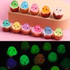 JUFYVO 50pcs Easter Mini Chicks Luminous Egg Glow The Dark