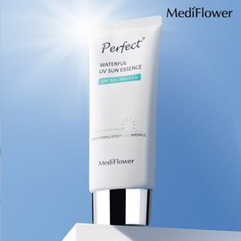 Mediflower 퍼펙트 워터풀 유브이 선에센스 50ml 2+2 / 수분 선크림 Perfect Waterfull UV Sun Essence 50ml 2+2 / Moisturizing Sun Cream