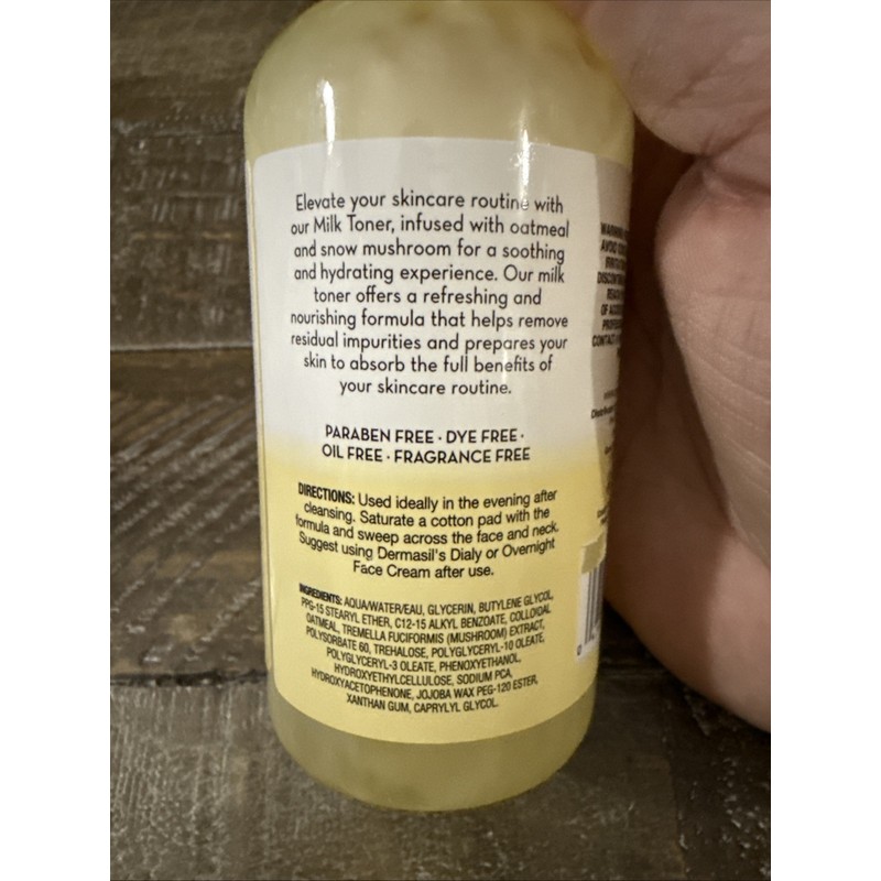 Dermasil Oatmeal Milk Toner Solution