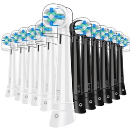 12pcs iO Replacement Heads Compatible with Oral B iO 2/3/4/5/6/7/8/9/10 Series Electric Toothbrush,IO Toothbrush Heads Compatible with Oral B iO,Medium-Hard bristles Care for Your Teeth