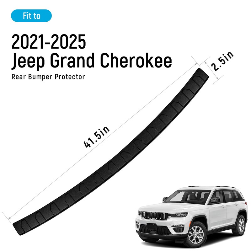 ZZEQYG Rear Bumper Protector ABS Material for Jeep Grand Cherokee