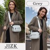 JIZK Shoulder Bag Women's Small PU Leather Crossbody Bag Women's