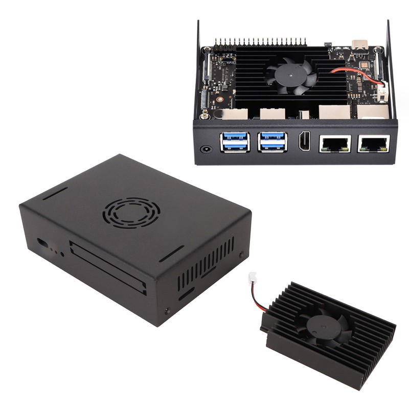Metal Case with Cooling Fan IP30 Protection Better Heat Dissipation