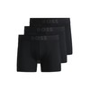 BOSS Mens BoxerBr 3P Active Three-Pack of Stretch-mircofibre Boxer Briefs
