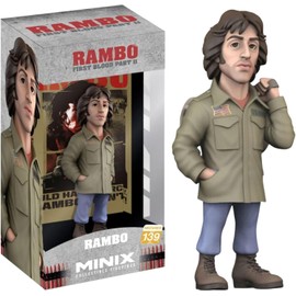 MINIX Rambo First Blood Part I Model – Collectible Action 12cm Figure Movie Icon Range for Fans
