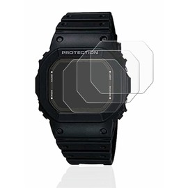 Savvies Pack of 6 Screen Protectors for Casio G-Shock GW-5000-1JF Ultra Transparent