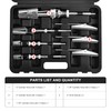 Engine Cylinder Honing Tool Kit with Grinding and Polishing Stones,