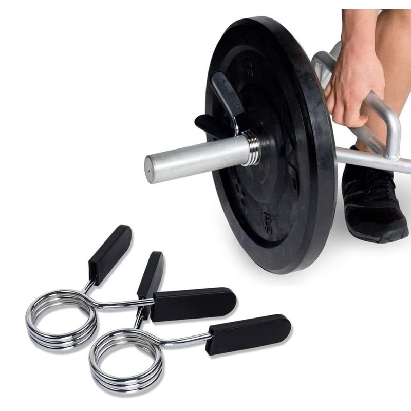 Yrlehoo Dumbbell Bar Spring Lock Pack of 4 Weight Lever