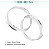 ACROPIX 56.1 to 54.1mm Hub Centric Rings Silver Tone -